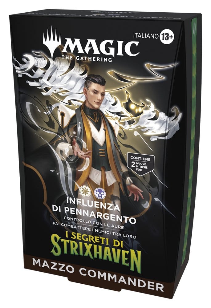 Magic the Gathering I Segreti di Strixhaven Commander Decks Umkarton (5) italienisch - Versand: 7 Tage nach Bestellung