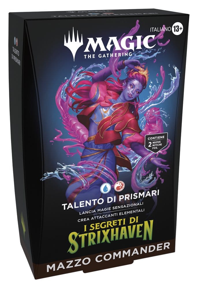 Magic the Gathering I Segreti di Strixhaven Commander Decks Umkarton (5) italienisch - Versand: 7 Tage nach Bestellung