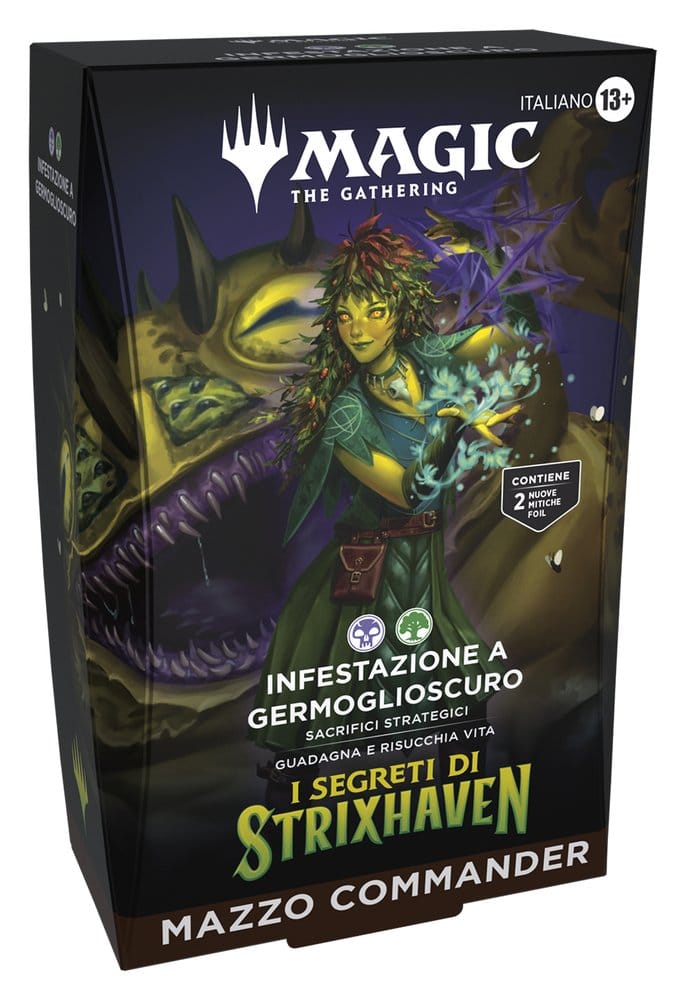 Magic the Gathering I Segreti di Strixhaven Commander Decks Umkarton (5) italienisch - Versand: 7 Tage nach Bestellung