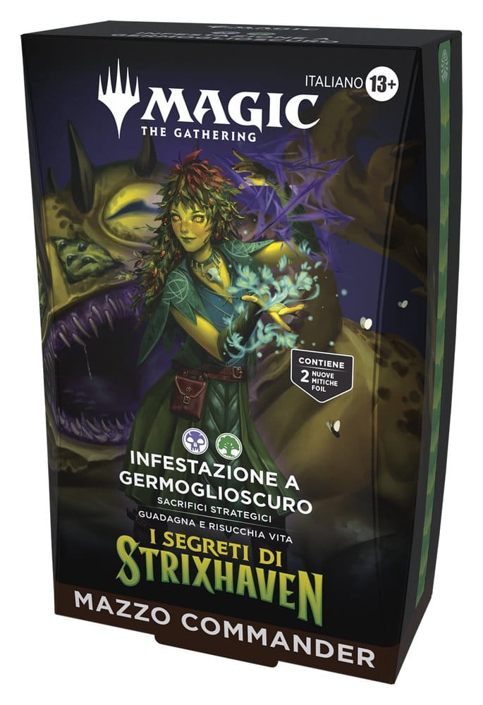 Magic the Gathering I Segreti di Strixhaven Commander Decks Umkarton (5) italienisch - Versand: 7 Tage nach Bestellung