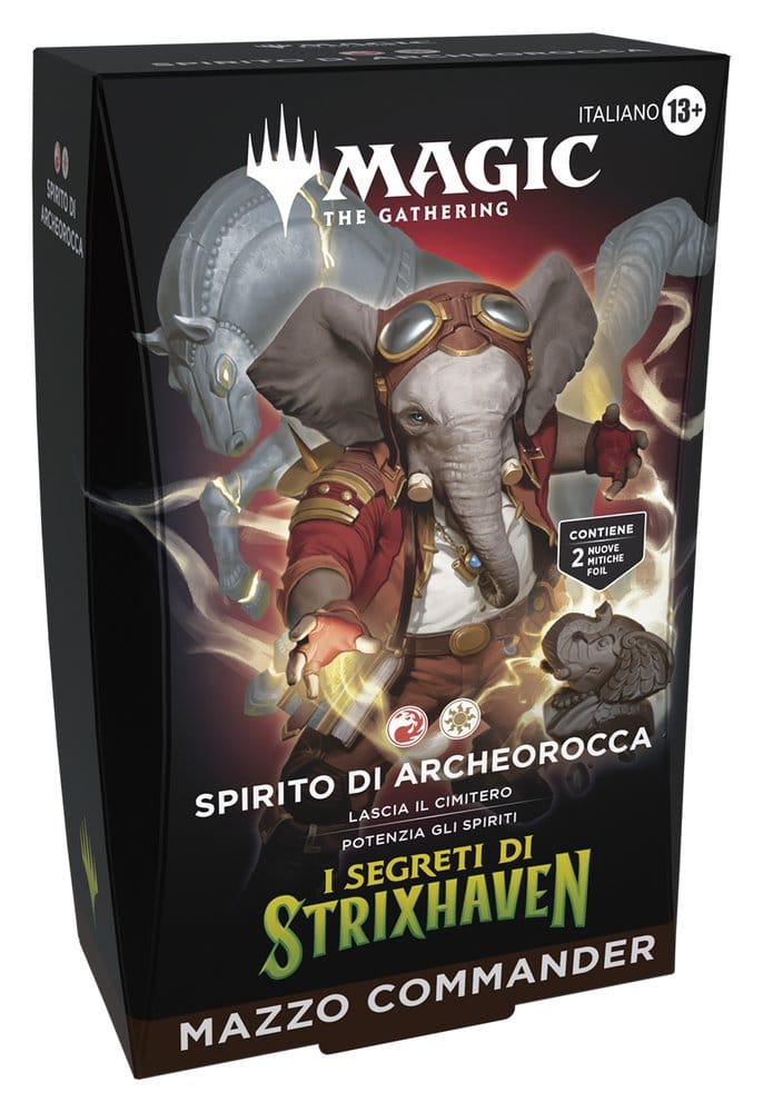 Magic the Gathering I Segreti di Strixhaven Commander Decks Umkarton (5) italienisch - Versand: 7 Tage nach Bestellung