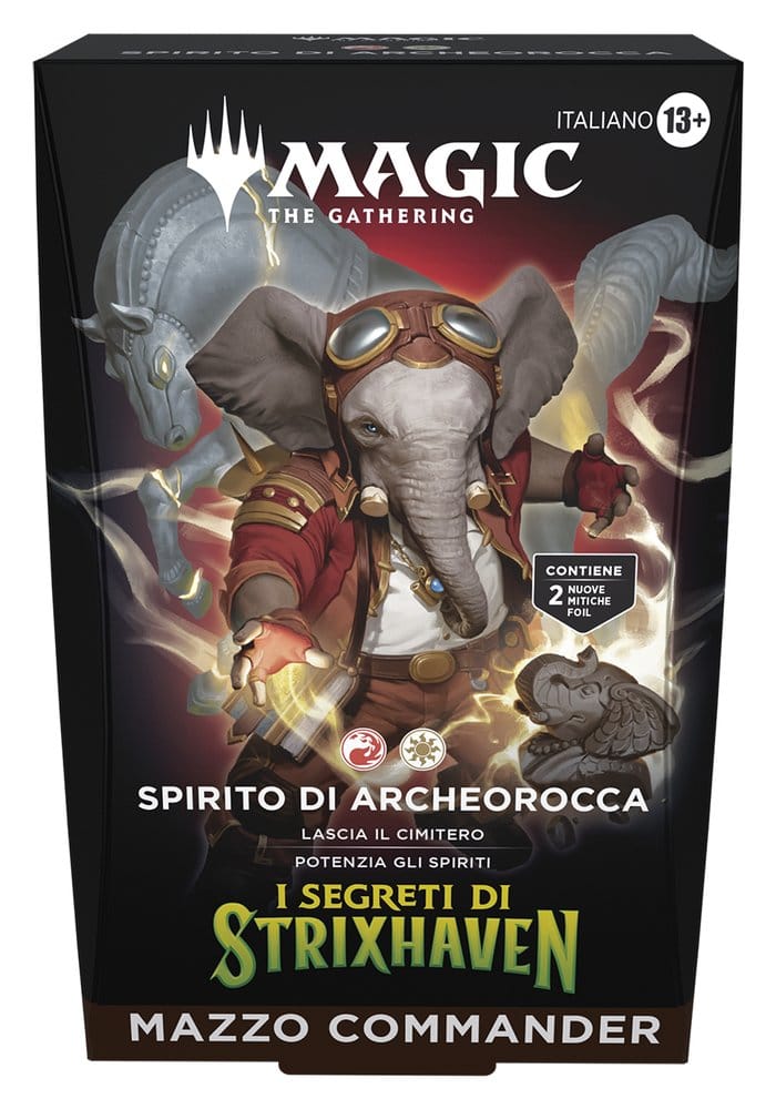 Magic the Gathering I Segreti di Strixhaven Commander Decks Umkarton (5) italienisch - Versand: 7 Tage nach Bestellung