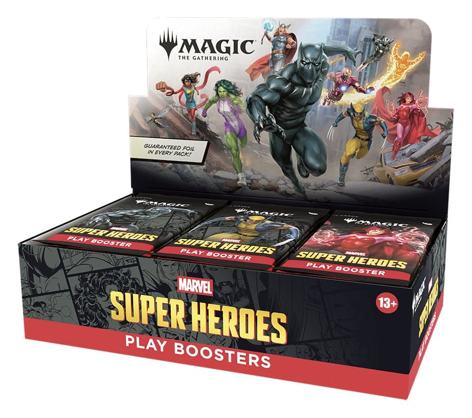 Magic the Gathering Marvel Super Heroes Play-Booster Display (30) englisch - Versand: 7 Tage nach Bestellung