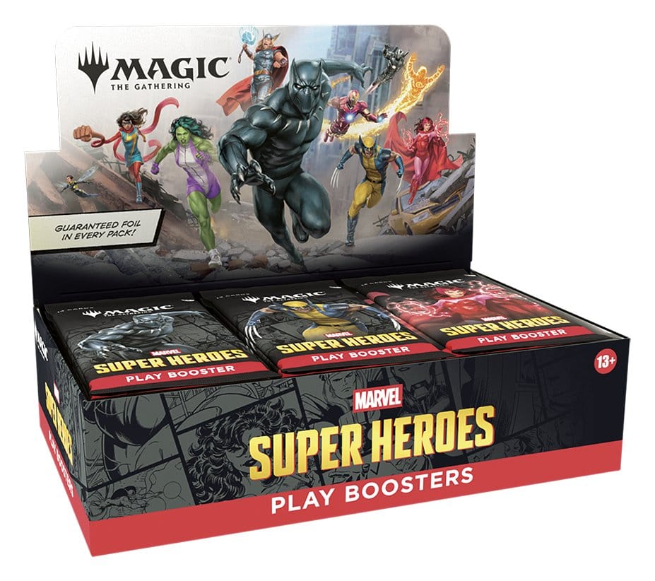 Magic the Gathering Marvel Super Heroes Play-Booster Display (30) englisch - Versand: 7 Tage nach Bestellung