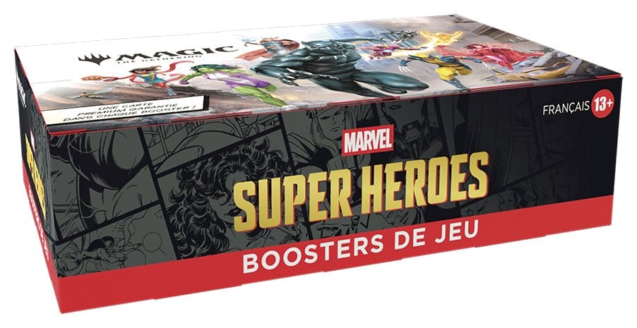 Magic the Gathering Marvel Super Heroes Play-Booster Display (30) französisch - Versand: 7 Tage nach Bestellung