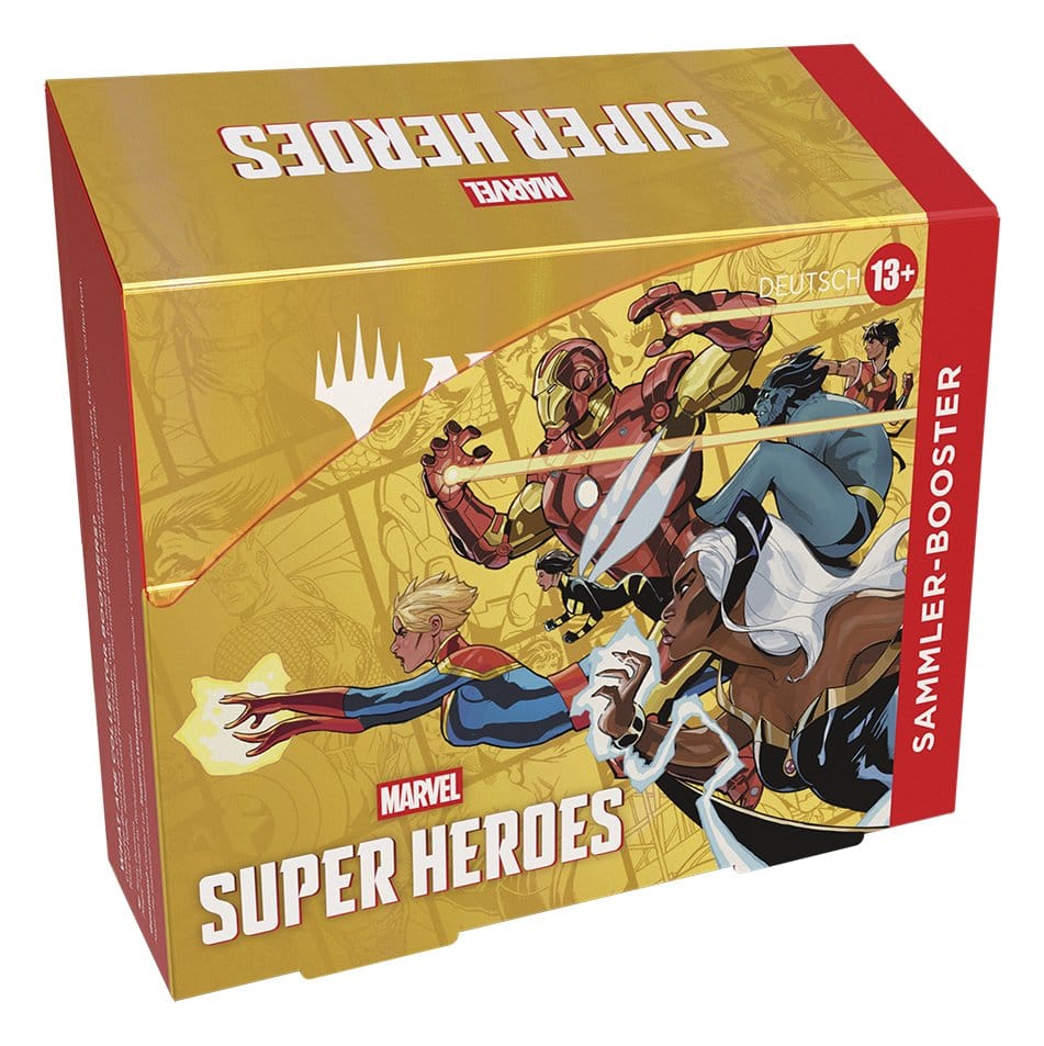 Magic the Gathering Marvel Super Heroes Sammler Booster Display (12) deutsch - Versand: 7 Tage nach Bestellung