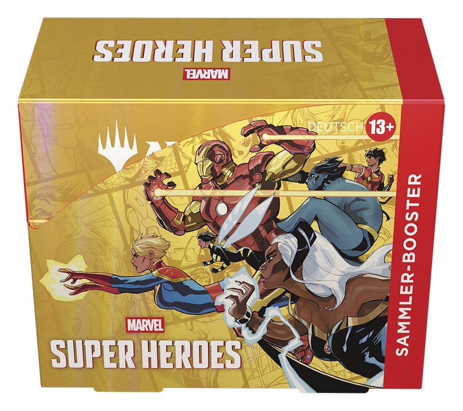 Magic the Gathering Marvel Super Heroes Sammler Booster Display (12) deutsch - Versand: 7 Tage nach Bestellung