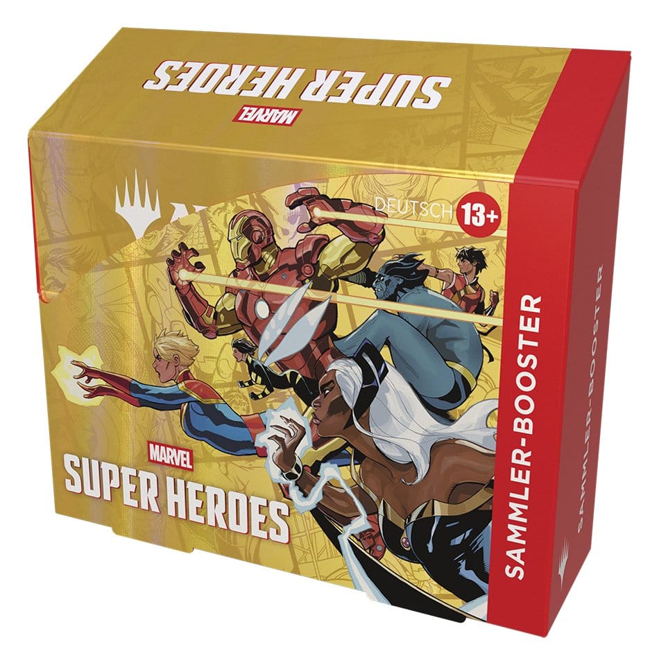 Magic the Gathering Marvel Super Heroes Sammler Booster Display (12) deutsch - Versand: 7 Tage nach Bestellung