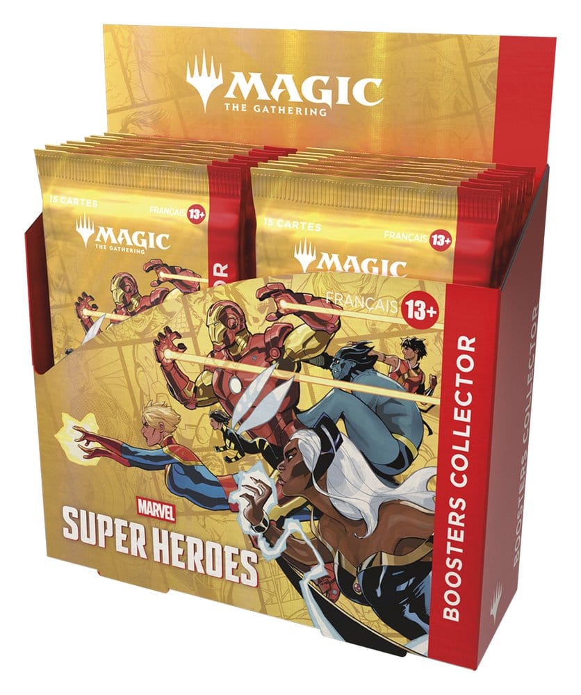 Magic the Gathering Marvel Super Heroes Sammler Booster Display (12) französisch - Versand: 7 Tage nach Bestellung