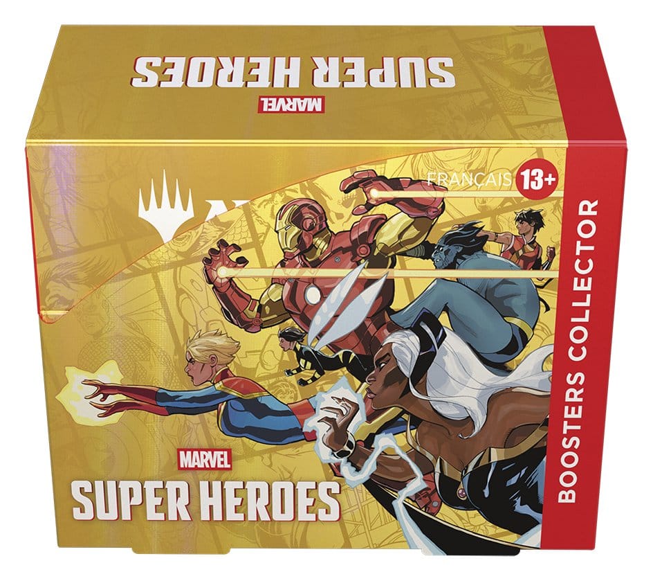 Magic the Gathering Marvel Super Heroes Sammler Booster Display (12) französisch - Versand: 7 Tage nach Bestellung