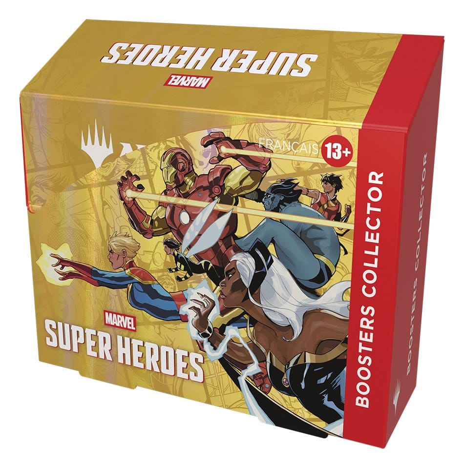 Magic the Gathering Marvel Super Heroes Sammler Booster Display (12) französisch - Versand: 7 Tage nach Bestellung