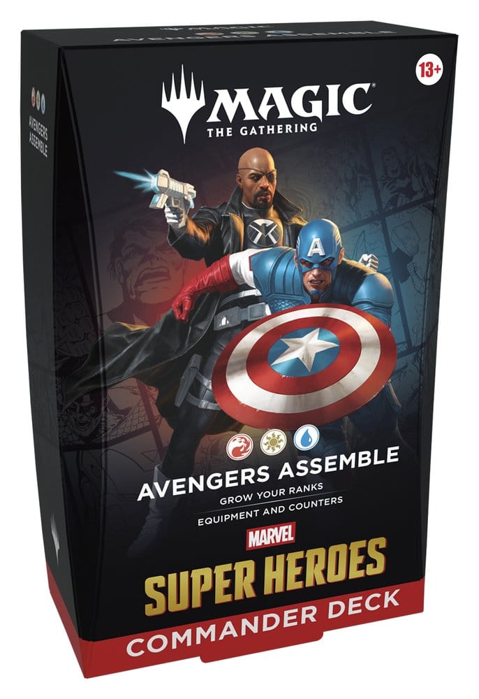 Magic the Gathering Marvel Super Heroes Commander Decks Umkarton (4) englisch - sofort verfügbar