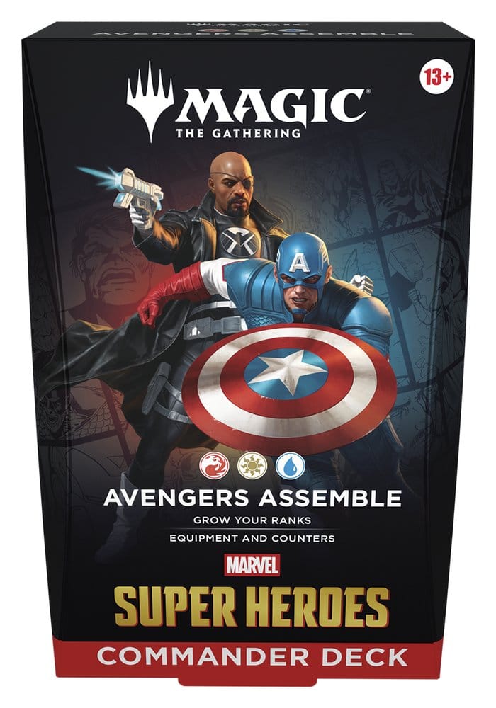 Magic the Gathering Marvel Super Heroes Commander Decks Umkarton (4) englisch - sofort verfügbar