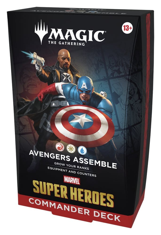Magic the Gathering Marvel Super Heroes Commander Decks Umkarton (4) englisch - sofort verfügbar