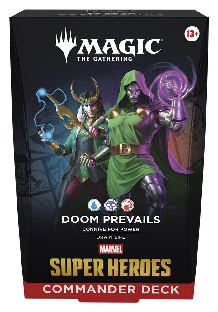 Magic the Gathering Marvel Super Heroes Commander Decks Umkarton (4) englisch - sofort verfügbar