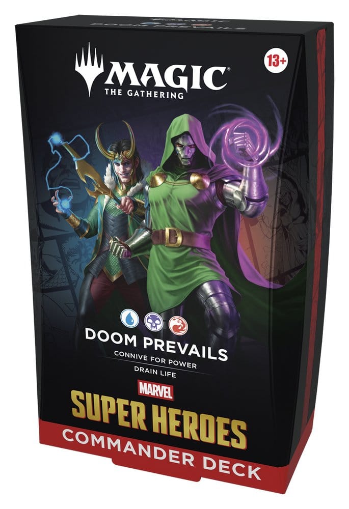 Magic the Gathering Marvel Super Heroes Commander Decks Umkarton (4) englisch - sofort verfügbar
