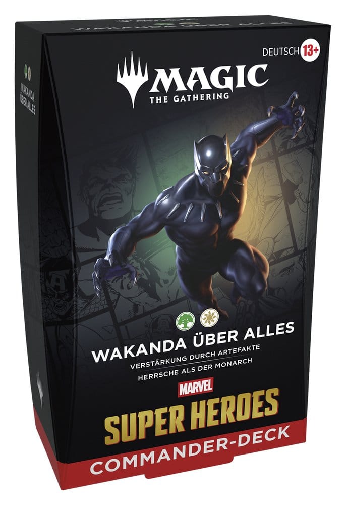 Magic the Gathering Marvel Super Heroes Commander Decks Umkarton (4) deutsch - Versand: 7 Tage nach Bestellung