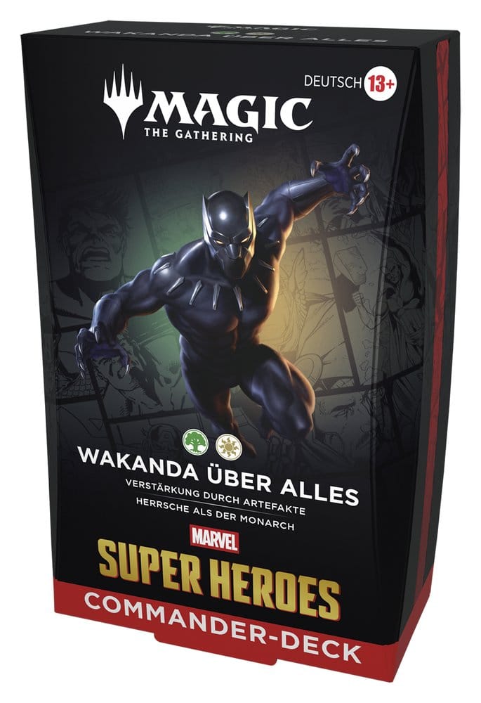 Magic the Gathering Marvel Super Heroes Commander Decks Umkarton (4) deutsch - Versand: 7 Tage nach Bestellung