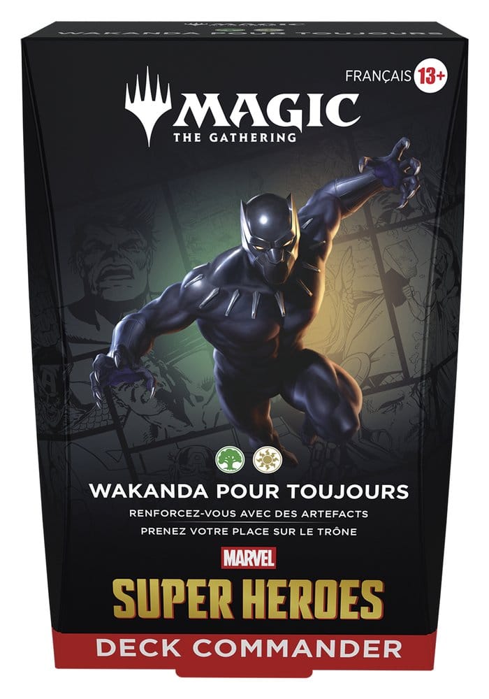 Magic the Gathering Marvel Super Heroes Commander Decks Umkarton (4) französisch - Versand: 7 Tage nach Bestellung