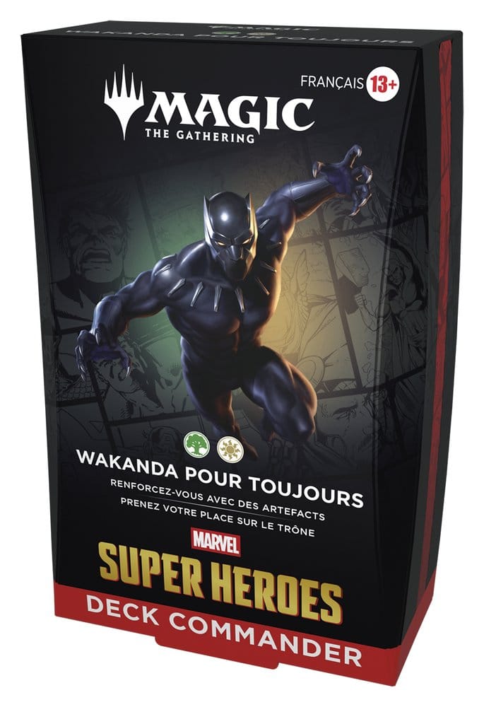 Magic the Gathering Marvel Super Heroes Commander Decks Umkarton (4) französisch - Versand: 7 Tage nach Bestellung