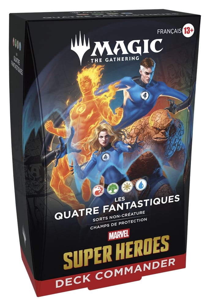 Magic the Gathering Marvel Super Heroes Commander Decks Umkarton (4) französisch - Versand: 7 Tage nach Bestellung