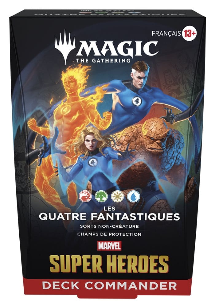 Magic the Gathering Marvel Super Heroes Commander Decks Umkarton (4) französisch - Versand: 7 Tage nach Bestellung