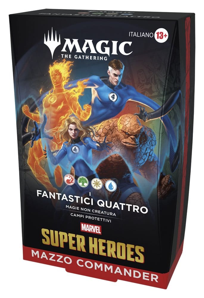 Magic the Gathering Marvel Super Heroes Commander Decks Umkarton (4) italienisch - Versand: 7 Tage nach Bestellung