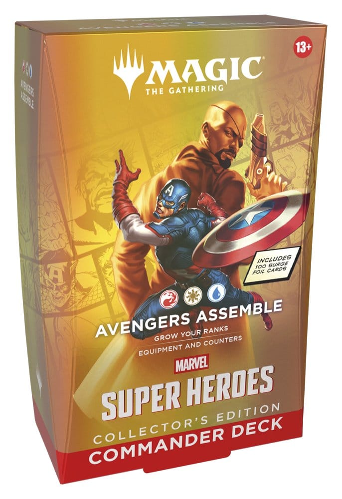 Magic the Gathering Marvel Super Heroes Collector's Edition Commander Decks Umkarton (4) englisch - sofort verfügbar