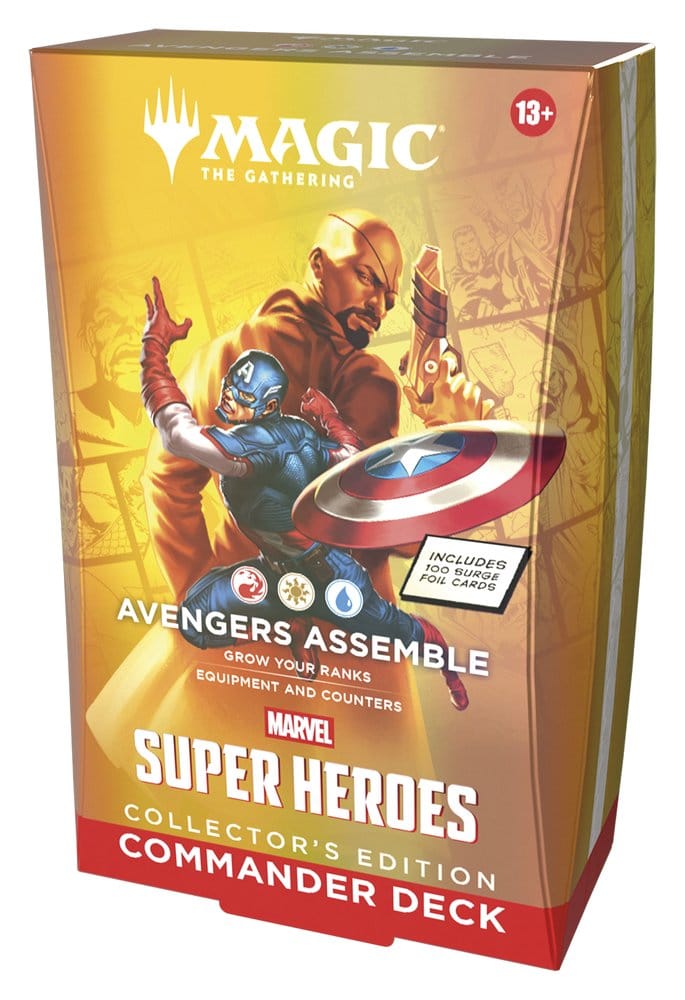 Magic the Gathering Marvel Super Heroes Collector's Edition Commander Decks Umkarton (4) englisch - sofort verfügbar