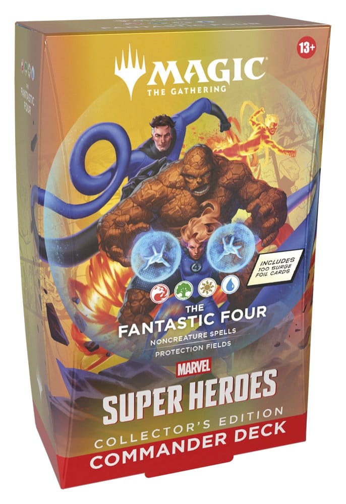 Magic the Gathering Marvel Super Heroes Collector's Edition Commander Decks Umkarton (4) englisch - sofort verfügbar