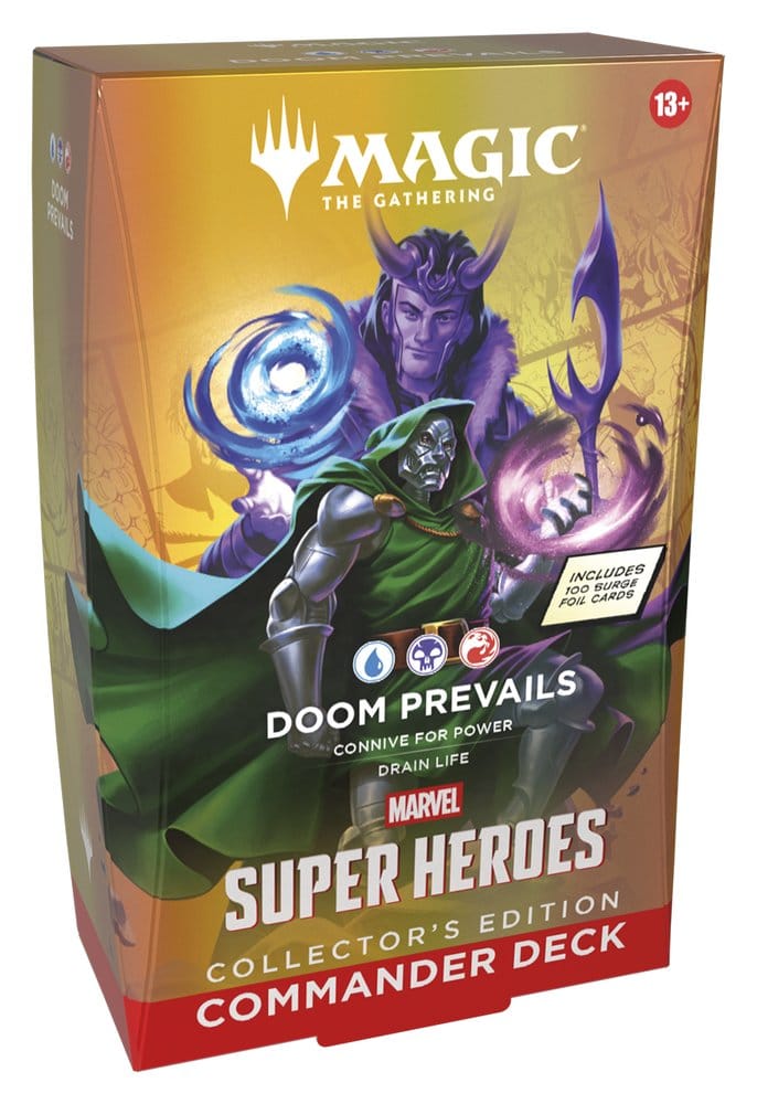 Magic the Gathering Marvel Super Heroes Collector's Edition Commander Decks Umkarton (4) englisch - sofort verfügbar