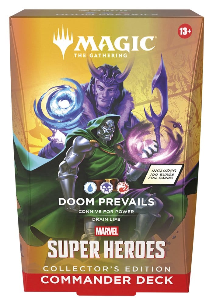 Magic the Gathering Marvel Super Heroes Collector's Edition Commander Decks Umkarton (4) englisch - sofort verfügbar