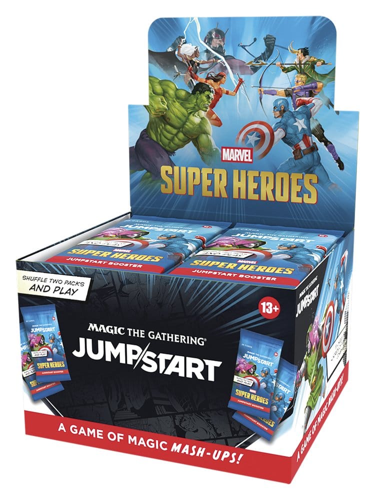 Magic the Gathering Marvel Super Heroes Jumpstart Booster Display (24) englisch - Versand: 7 Tage nach Bestellung