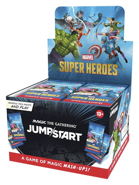 Magic the Gathering Marvel Super Heroes Jumpstart Booster Display (24) englisch - Preorder - ETA: 26.06.2026