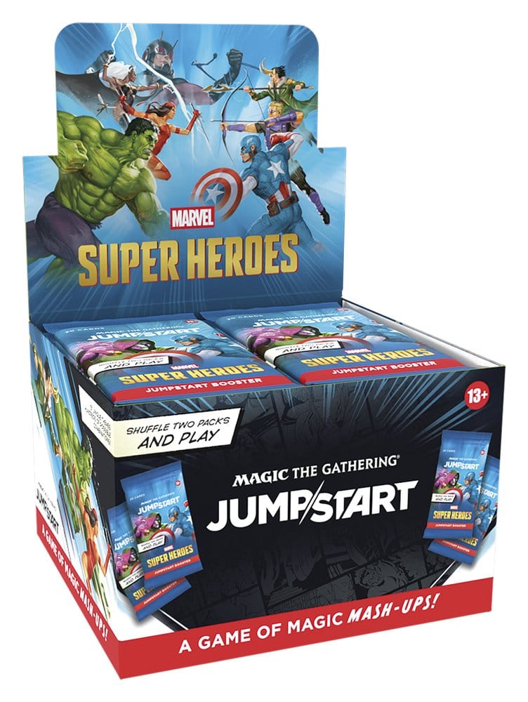 Magic the Gathering Marvel Super Heroes Jumpstart Booster Display (24) englisch - Versand: 7 Tage nach Bestellung