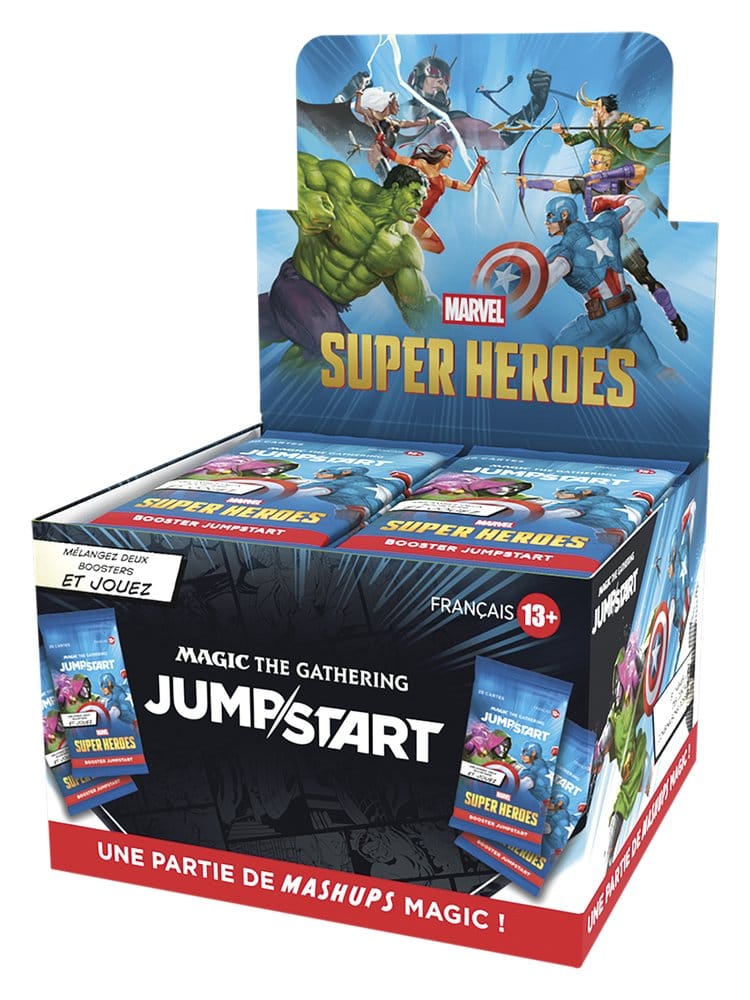 Magic the Gathering Marvel Super Heroes Jumpstart Booster Display (24) französisch - Versand: 7 Tage nach Bestellung