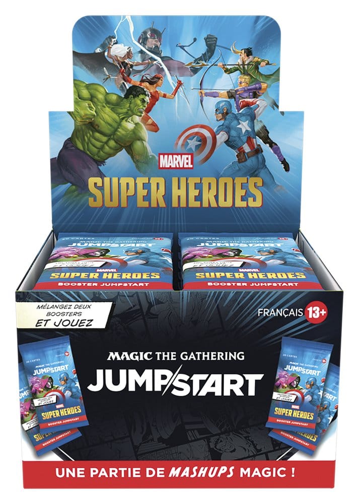 Magic the Gathering Marvel Super Heroes Jumpstart Booster Display (24) französisch - Versand: 7 Tage nach Bestellung