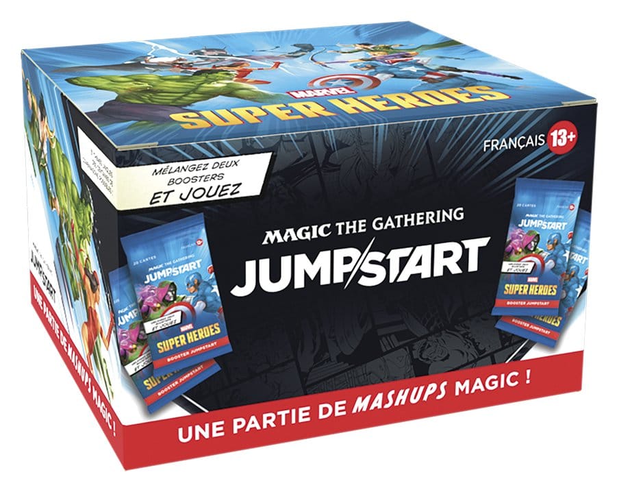 Magic the Gathering Marvel Super Heroes Jumpstart Booster Display (24) französisch - Versand: 7 Tage nach Bestellung