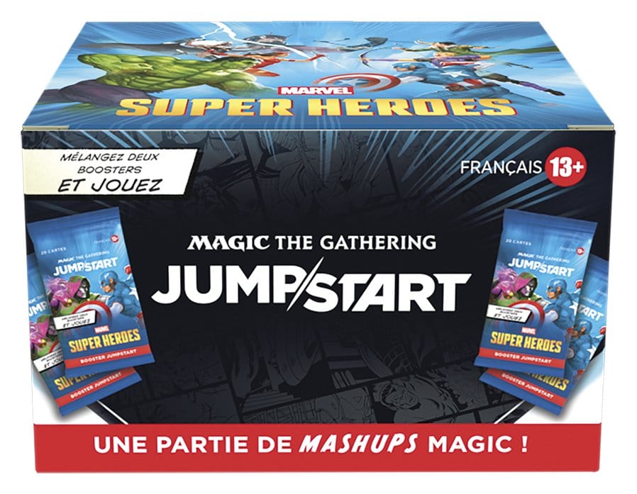 Magic the Gathering Marvel Super Heroes Jumpstart Booster Display (24) französisch - Versand: 7 Tage nach Bestellung