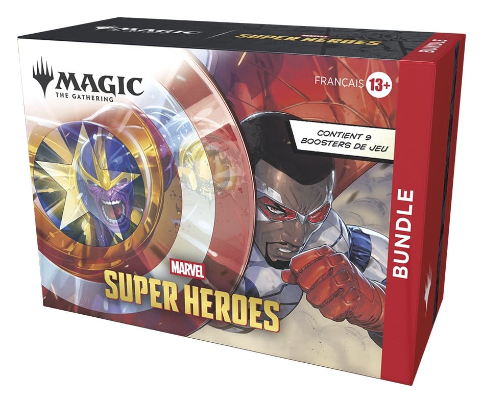 Magic the Gathering Marvel Super Heroes Bundle französisch - Versand: 7 Tage nach Bestellung
