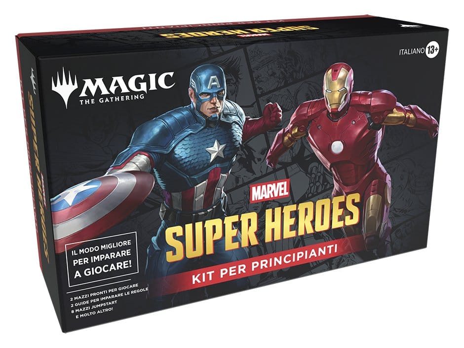 Magic the Gathering Marvel Super Heroes Einsteigerboxen Umkarton (3) italienisch - Versand: 7 Tage nach Bestellung