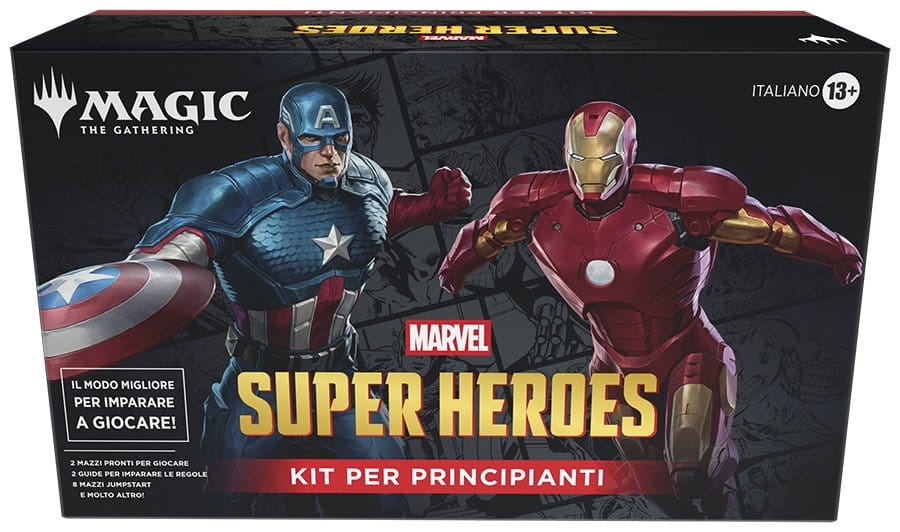 Magic the Gathering Marvel Super Heroes Einsteigerboxen Umkarton (3) italienisch - Versand: 7 Tage nach Bestellung