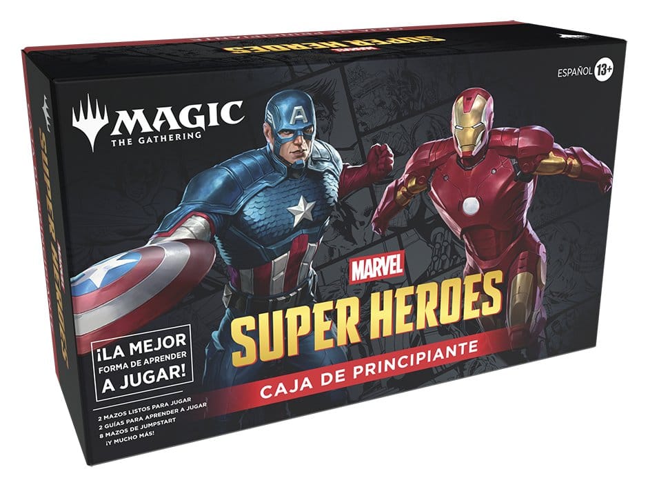 Magic the Gathering Marvel Super Heroes Einsteigerboxen Umkarton (3) spanisch - Preorder - ETA: 26.06.2026