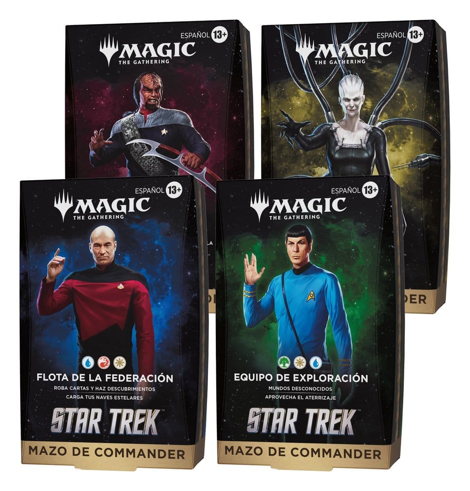 Magic the Gathering Star Trek Commander-Decks Umkarton (4) spanisch - Preorder - ETA: 13.11.2026