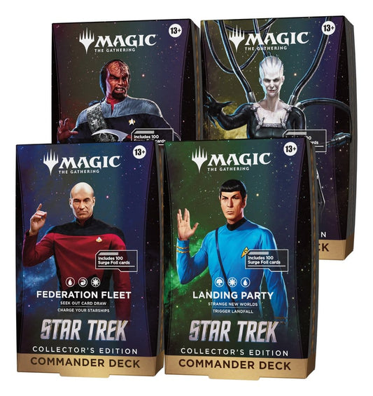 Magic the Gathering Star Trek Collector's Edition Commander-Decks Umkarton (4) englisch - Preorder - ETA: 13.11.2026