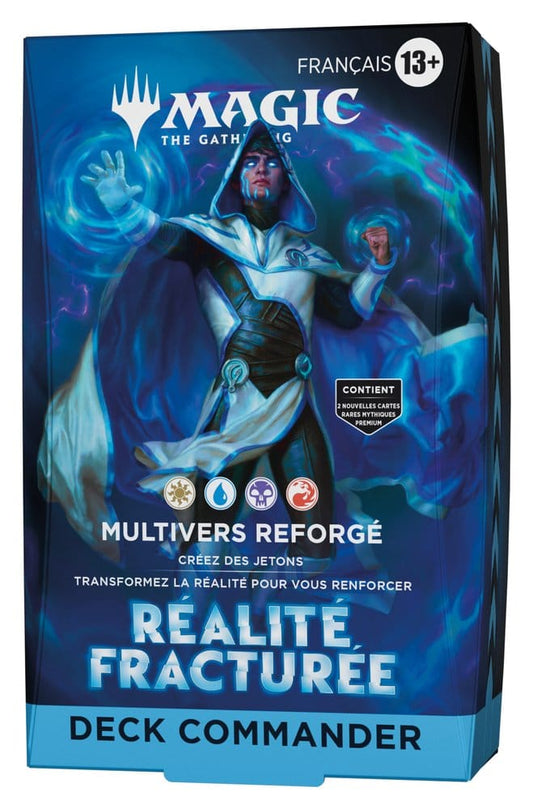 Magic the Gathering Réalité fracturée Commander Deck Multiverse Reforged Assortment (4) französisch - Preorder - ETA: 02.10.2026