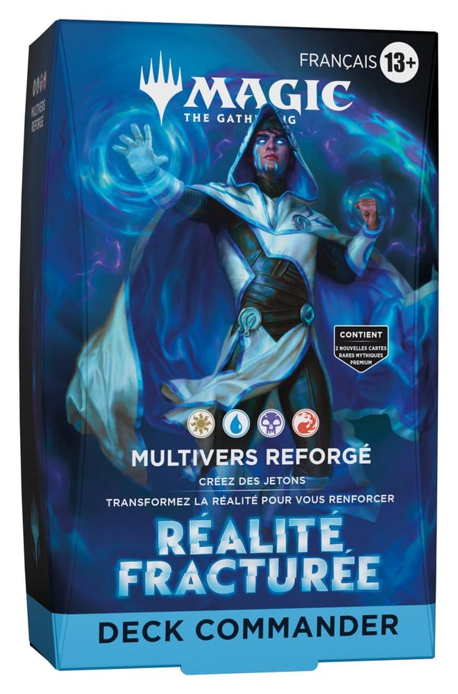 Magic the Gathering Réalité fracturée Commander Deck Multiverse Reforged Assortment (4) französisch - Preorder - ETA: 02.10.2026