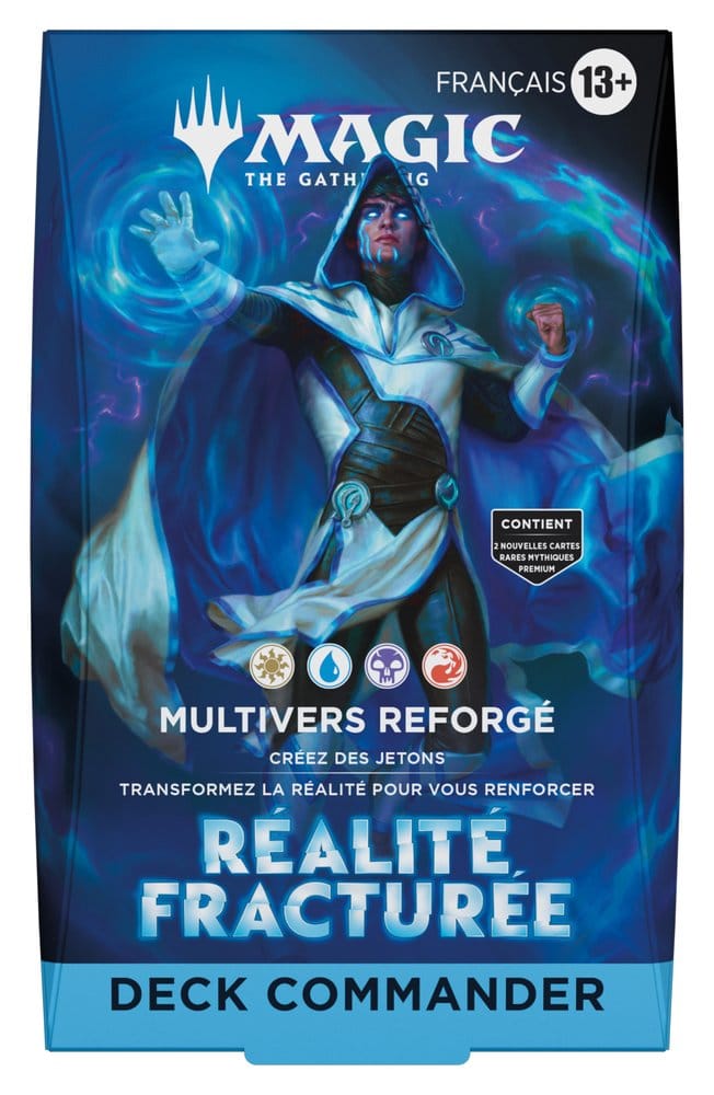 Magic the Gathering Réalité fracturée Commander Deck Multiverse Reforged Assortment (4) französisch - Preorder - ETA: 02.10.2026