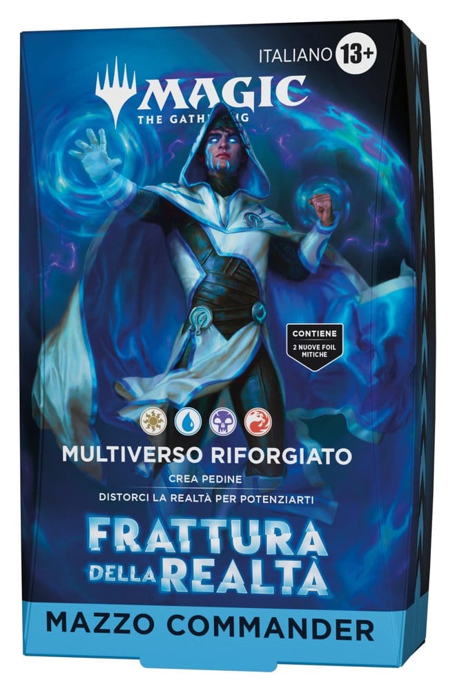 Magic the Gathering Frattura della Realtà Commander Deck Multiverse Reforged Assortment (4) italienisch - Preorder - ETA: 02.10.2026