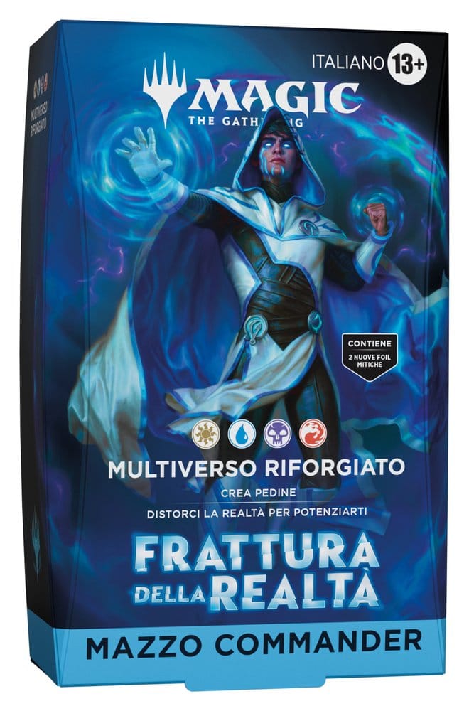 Magic the Gathering Frattura della Realtà Commander Deck Multiverse Reforged Assortment (4) italienisch - Preorder - ETA: 02.10.2026